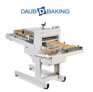 Industrial Belt Fed Cross Blade Bread Slicer By Daub