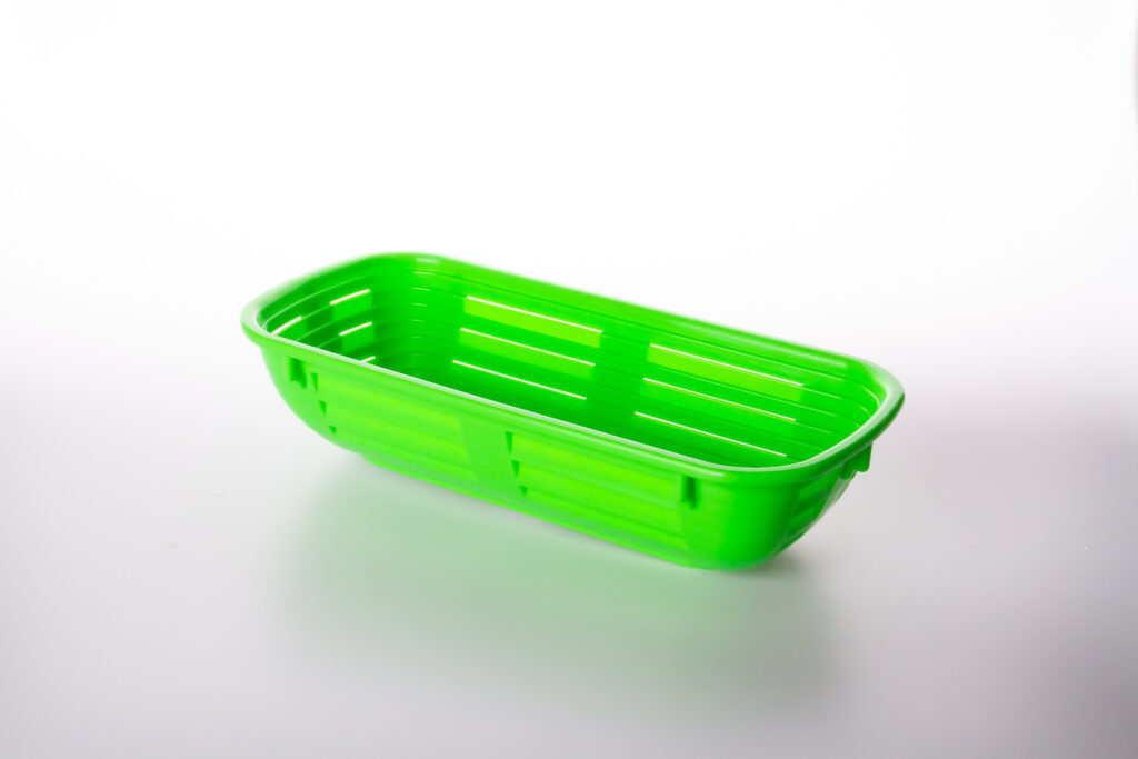 Proving Basket Plastic Rectangle 500g Creeds Direct