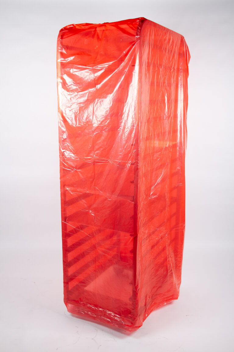 Disposable Bakery Rack Covers in Red (Box of 100) Creeds Direct