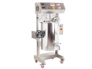 Heated Mixer | Stainless Steel MK-120 with tap open bowl