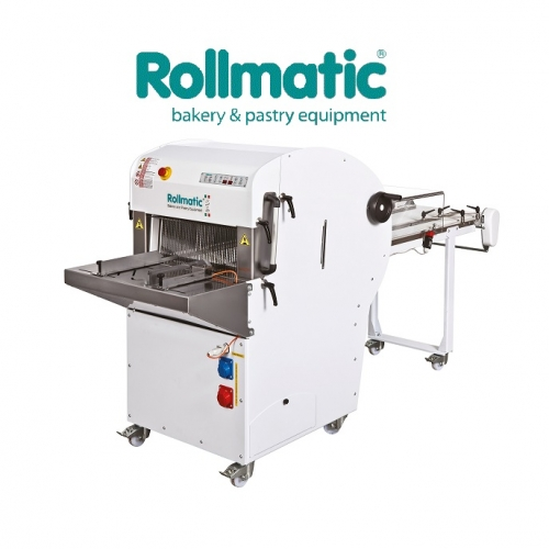 Rollmatic bread slicer