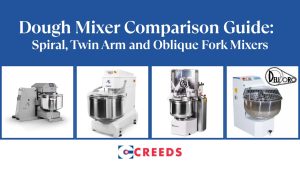Dough Mixer Comparison Guide Spiral, Twin Arm and Oblique Fork Mixers